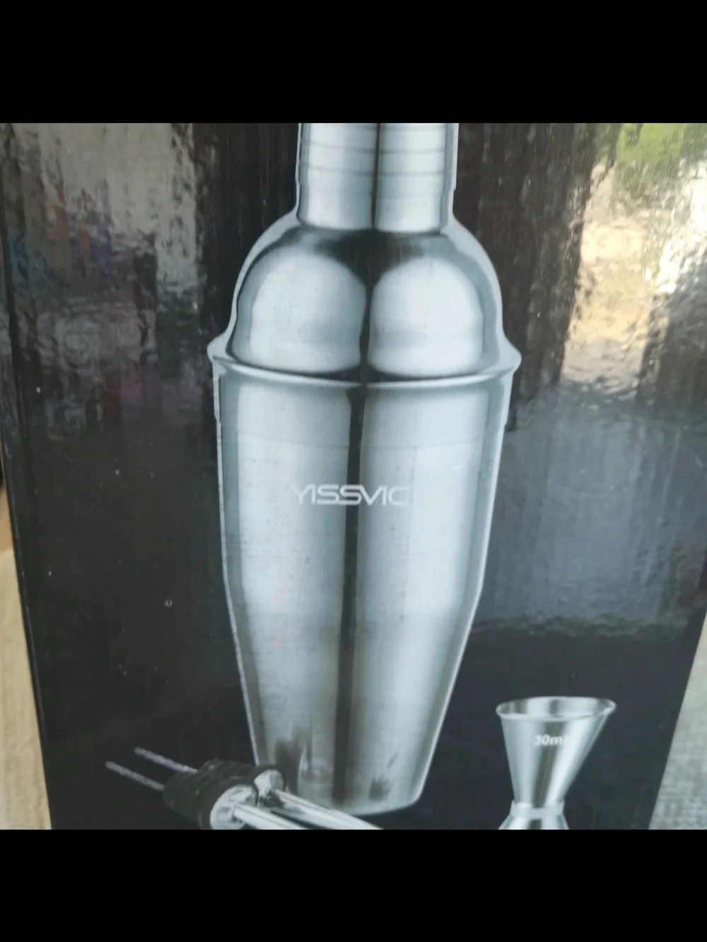 Brand New Stainless Steel Cocktail Shaker Set - Silver 12 Pcs